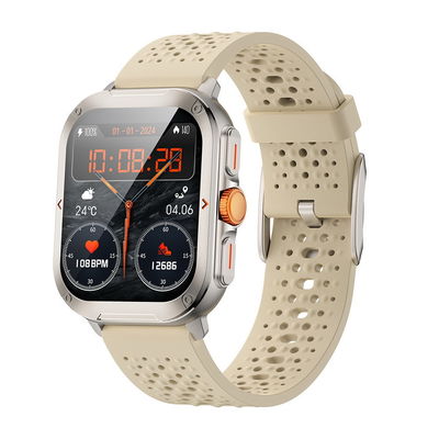 1.99 Zoll TFT Smartwatch Zinklegierung Schlanke Smart Watch HD-Display