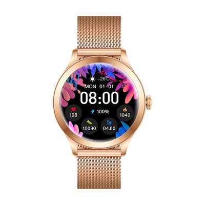 KW10 Max Lady Classic Style Smartwatch 1,3 Zoll Frauengesundheit Smart Watch Wasserdicht