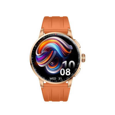 KW258 IP68 wasserdichte Smart Watch rund für Sportdesign