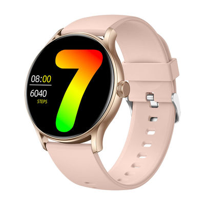 KW222C-PRO Damen Stylische Smartwatch Wasserdicht IP68 Smartwatch Kreisform