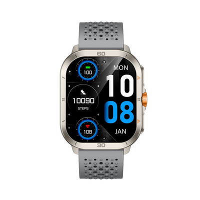KW285 2,01 Zoll Sport Smart Watch AMOLED Display Fitness Tracker Smartwatch für leichte Bewegung