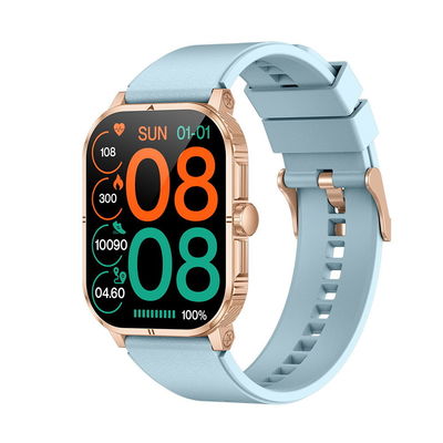 2.02 Zoll Smart Watch Bluetooth Anruf HD Anzeige Smartwatch IP68 wasserdicht