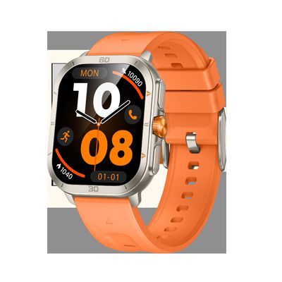 KW285 Quadrat-Smartwatch Anrufe tätigen und empfangen mit Bluetooth-Funktionalität und dynamischer Herzfrequenzüberwachung