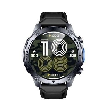 KW300 AMOLED GPS & AI Smartwatch mit Echtzeit-Aktivität & Schlaf-Tracker AI F&A 5ATM Wasserdicht