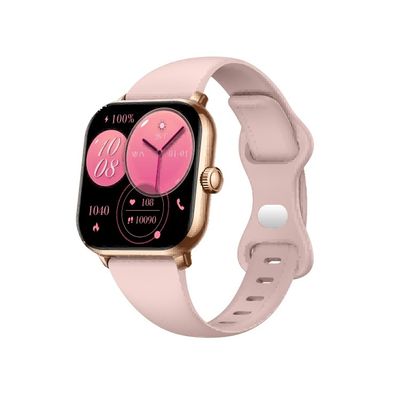 KW269D 1,7' AMOLED Eleganz Stil Bequem BT Anrufen Smart Watch mit 210mAh Batterie und Pink