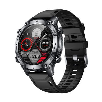 KW350 High-End GPS Sport-Smartwatch mit KI-Assistent & 550mAh Akku