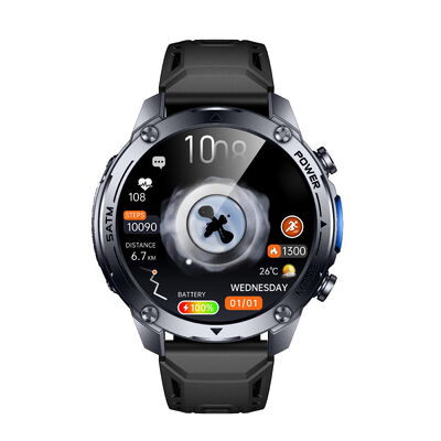 KW300 GPS Sport Smartwatch mit AMOLED-Display 5ATM Wasserdicht